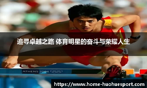 追寻卓越之路 体育明星的奋斗与荣耀人生